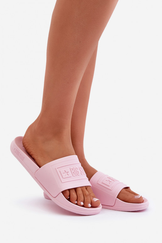 Pantoufles pour femmes Big Star OO274036 rose