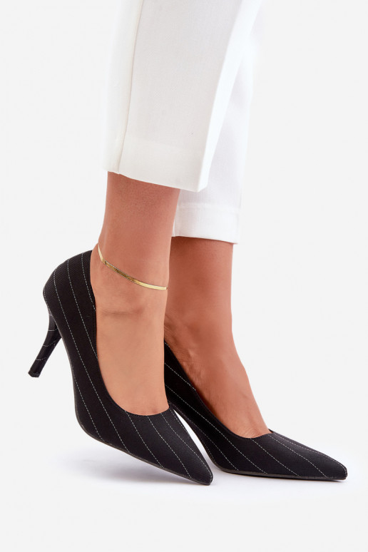 materiaal Hakken Dames met strepen zInart Tifidra materiaal Hakken Dames met strepen zInart Tifidra