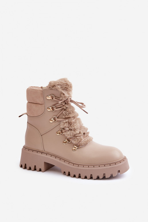réchauffer Bottes chaussures Au Château en cuir écologique beige DANSillatta réchauffer Bottes chaussures Au Château en cuir écologique beige DANSillatta