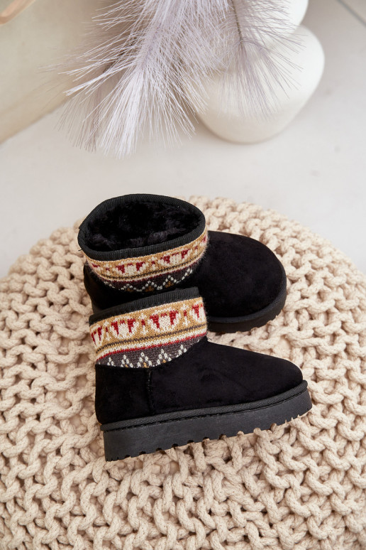 Un modèle convaincant Bottes de neige Puéril avec des écrits réchauffer avec de la fourrure à l intérieur couleur noire Mirirae Un modèle convaincant Bottes de neige Puéril avec des écrits réchauffer avec de la fourrure à l intérieur couleur noire Mirirae