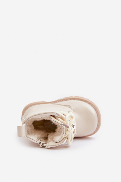 réchauffer Bottes Puéril Avec l ours Au Château beige Enchanta réchauffer Bottes Puéril Avec l ours Au Château beige Enchanta