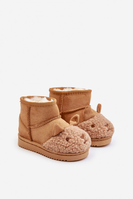 INarme Kinder-Schneestiefel Lamy braune Farbe Esandira