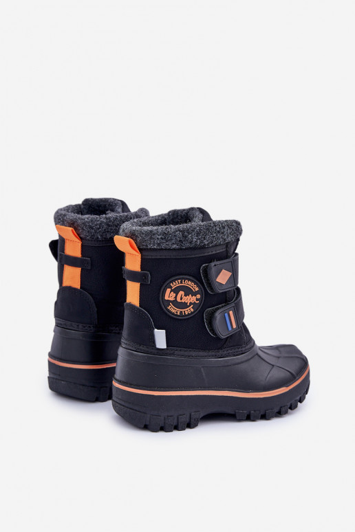 Bottes de neige Puéril avec attaches adhésives Lee Cooper LCJ-24-44-2865K couleur noire