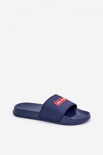 Chaussons pour hommes Z Logo Big Star OO174029 bleu foncé