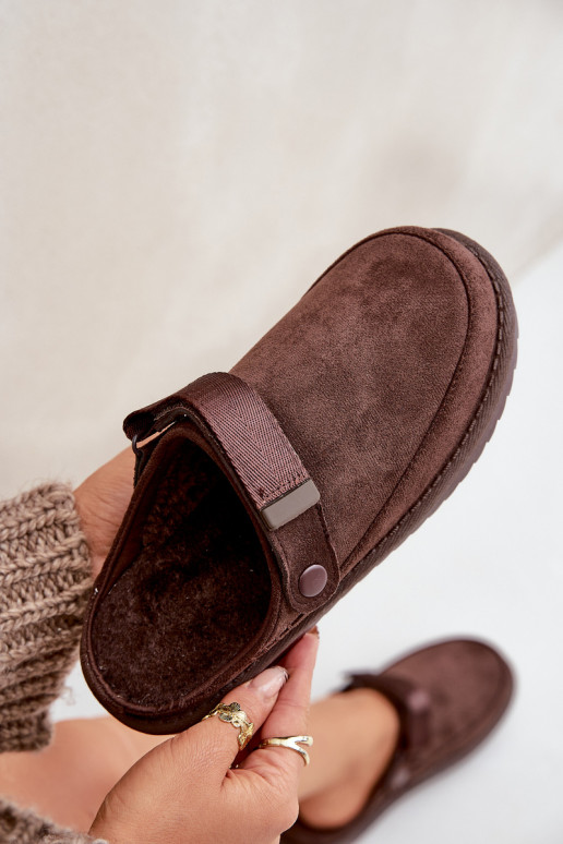 opInarmen Slippers Dames met platform CzekoladoIne Neliel opInarmen Slippers Dames met platform CzekoladoIne Neliel