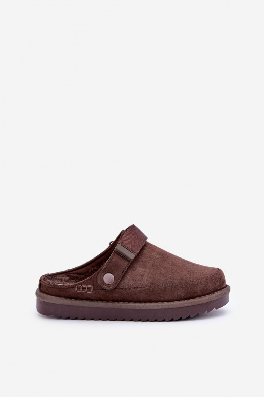 opInarmen Slippers Dames met platform CzekoladoIne Neliel opInarmen Slippers Dames met platform CzekoladoIne Neliel