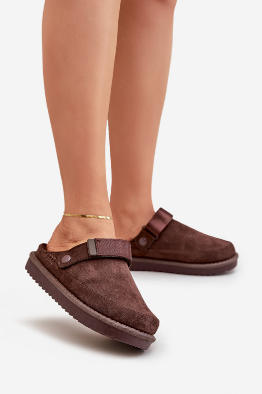 sich Zuarm laufen Hausschuhe Feminin mit einer Plattform CzekoladoZue Neliel