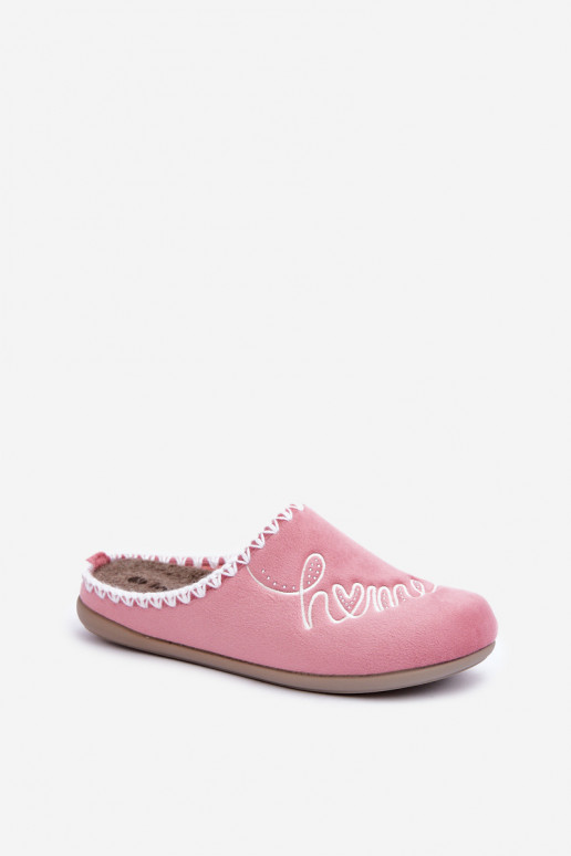 Schuhe hausgemacht Hausschuhe Feminin Inblu GF000026 pinke Farbe
