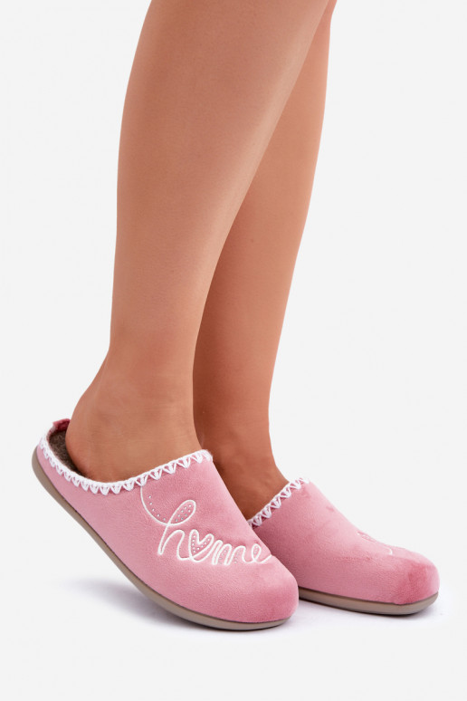 Schuhe hausgemacht Hausschuhe Feminin Inblu GF000026 pinke Farbe