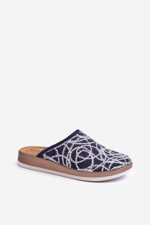 Schicke Hausschuhe für Damen Inblu CT000028 in Dunkelblau