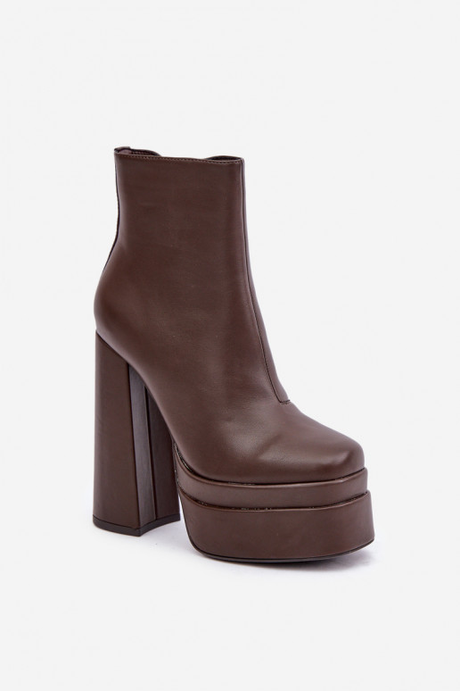 Bottes avec une plateforme I Enregistrer réchauffer CzekoladoÀe Selahra Bottes avec une plateforme I Enregistrer réchauffer CzekoladoÀe Selahra