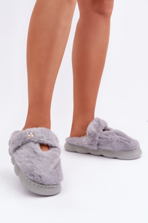 Chaussons Z avec broche couleur grise Primaria