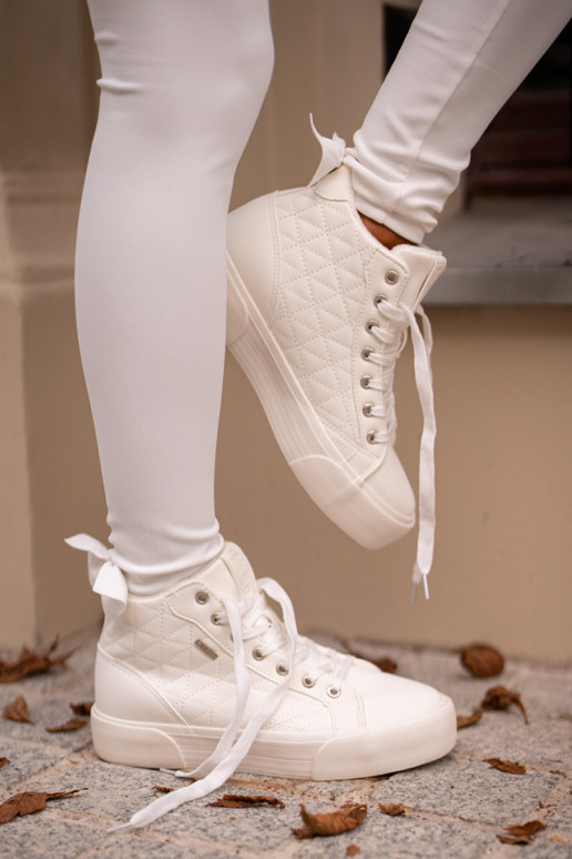 Pašiltinti Freizeitschuhe Big Star in Weiß