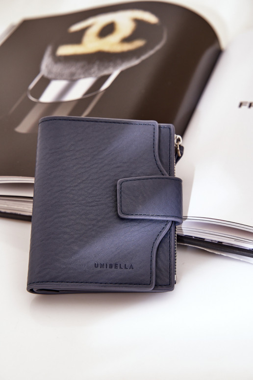 Damenbrieftasche Eko Leder Dunkelblau Jezorea Damenbrieftasche Eko Leder Dunkelblau Jezorea