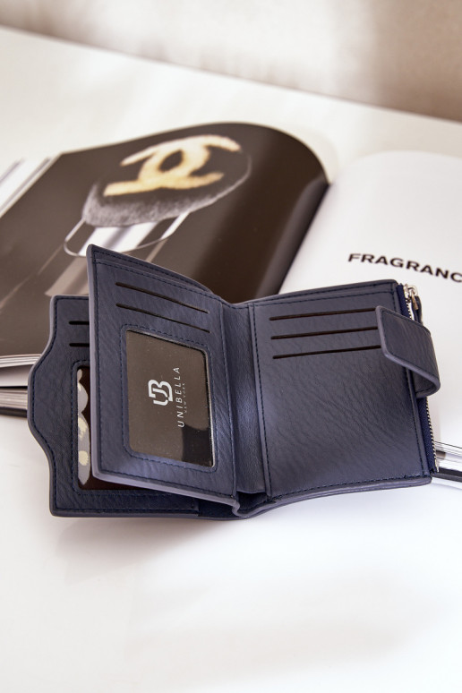 Portefeuille femme Eko Cuir bleu foncé Jezorea Portefeuille femme Eko Cuir bleu foncé Jezorea