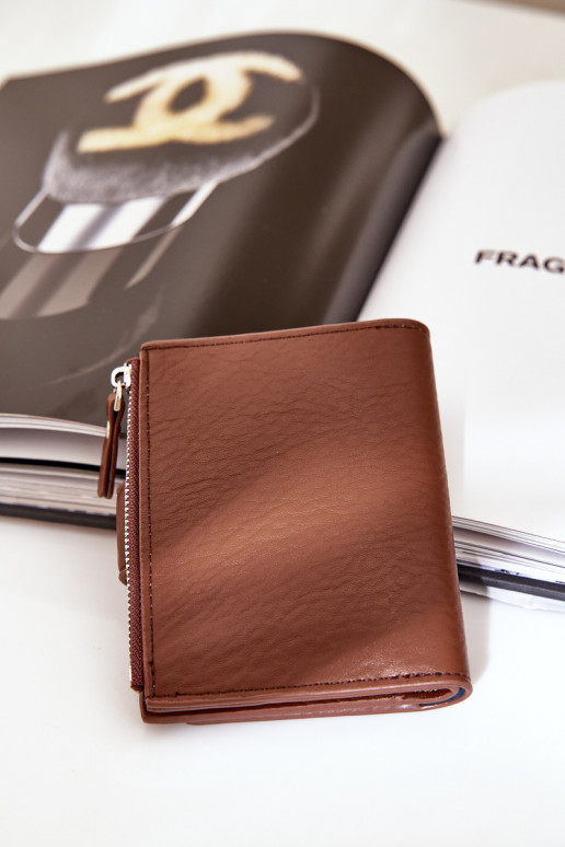 Portefeuille femme Eko Cuir marron Jezorea Portefeuille femme Eko Cuir marron Jezorea