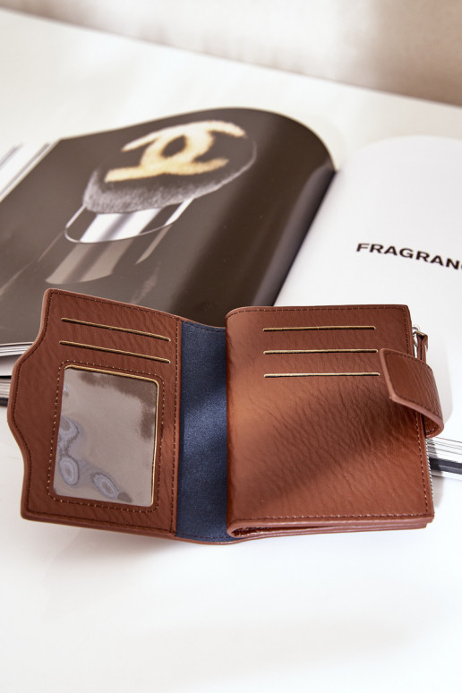 Portefeuille femme Eko Cuir marron Jezorea Portefeuille femme Eko Cuir marron Jezorea