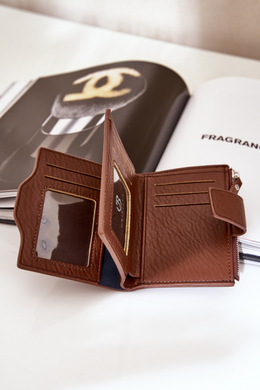 Portefeuille femme Eko Cuir marron Jezorea Portefeuille femme Eko Cuir marron Jezorea