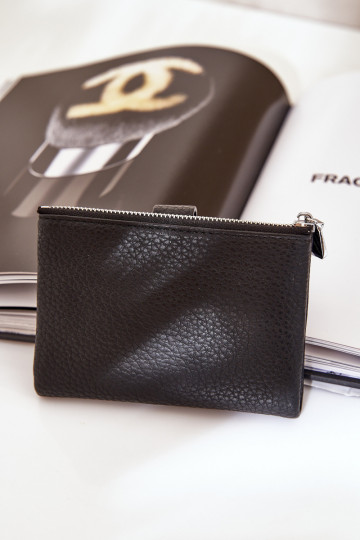 Portefeuille féminin en simili cuir couleur ivoire Bronica 2