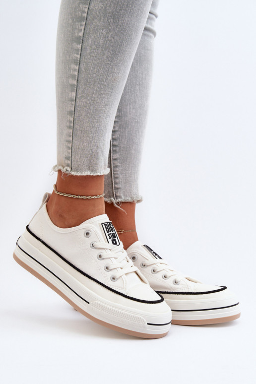 Chaussures de femme Big Star NN274205 couleur blanche Chaussures de femme Big Star NN274205 couleur blanche