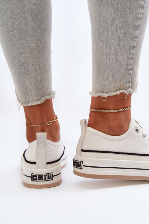 Chaussures de femme Big Star NN274205 couleur blanche Chaussures de femme Big Star NN274205 couleur blanche