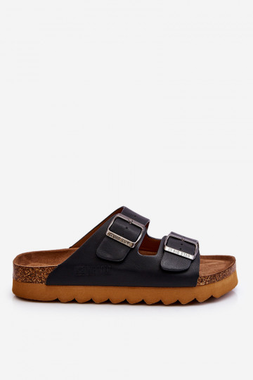 Klassiek dames pantoffels Big Star LL274477 zwart