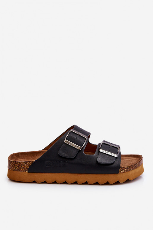 Mules classiques pour femmes Big Star LL274477 noires