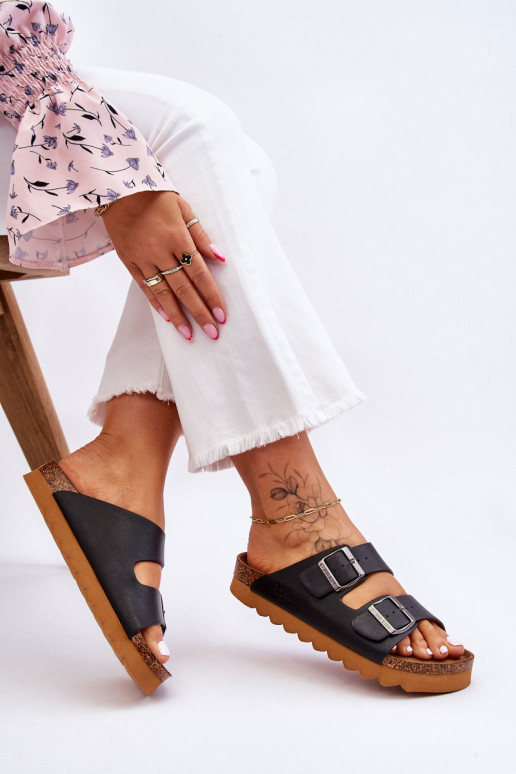 Het klassieke model Dames Slippers Big Star LL274477 zInart