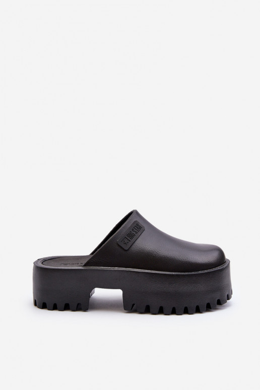 Dames Slippers met trendy massieve zolen Big Star NN274014 zInart