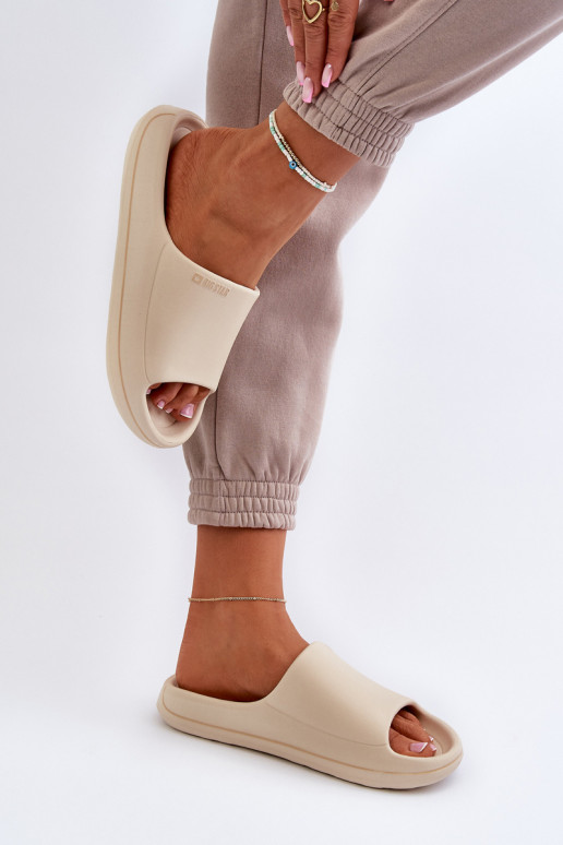 Mules Big Star NN274A040 couleur sable
