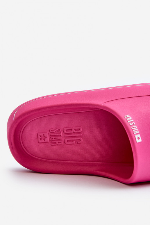Dames pantoffels Big Star NN274A041 roze
