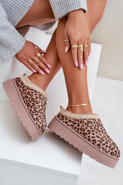 Bottes de neige avec plateforme...