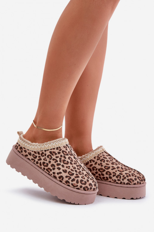 Bottes de neige avec plateforme...