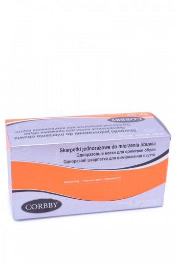 Chaussettes jetables pour essayer des chaussures 120 pièces Corbby