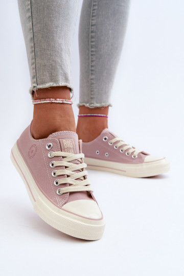 Baskets Basses Femmes Big Star NN274270 Roses