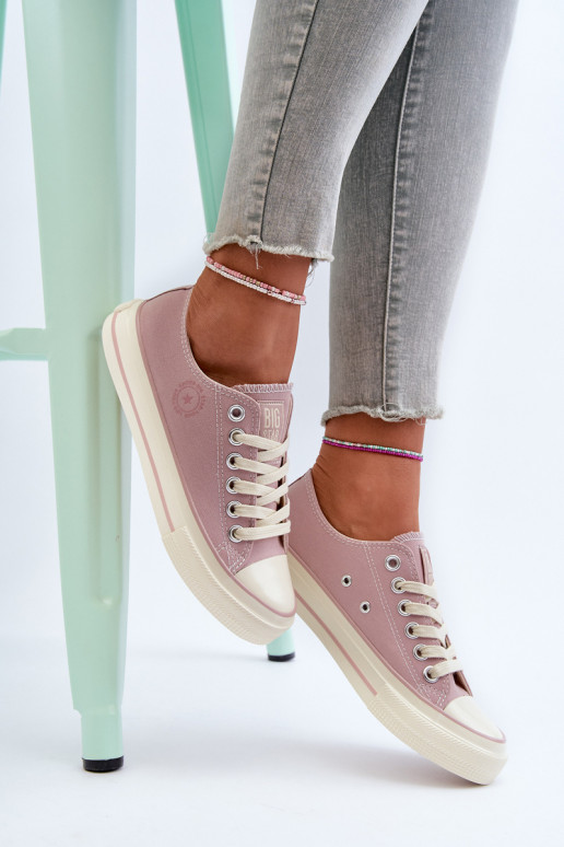 Laag Vrijetijdsschoenen Big Star NN274270 roze Laag Vrijetijdsschoenen Big Star NN274270 roze