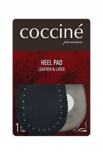 Coccine Semelles en Liège Noires Cuir Naturel