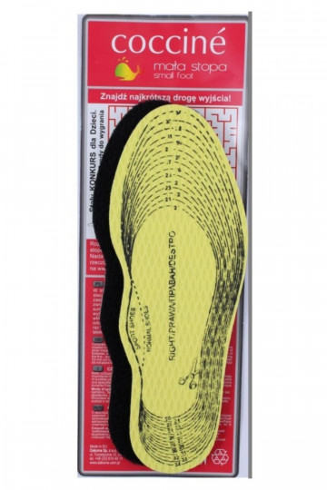 Coccine Semelle Hiver Enfant en Polaire sur Latex à Découper 19-35