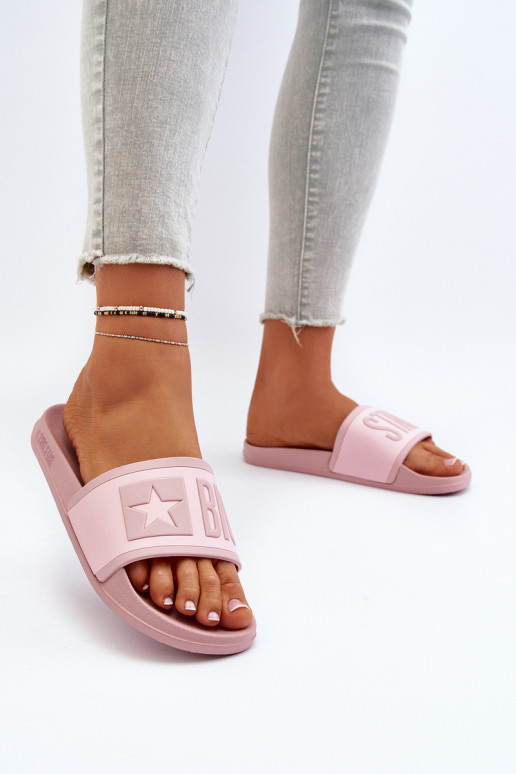 Dames Slippers Big Star NN274A647 roze