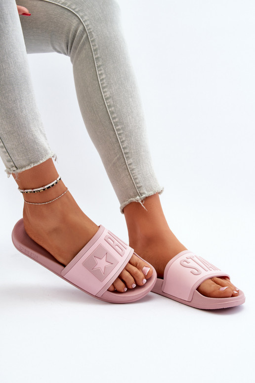 Dames Slippers Big Star NN274A647 roze