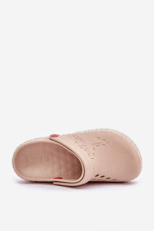 Féminin Pantoufles légères Big Star II275012 beige Féminin Pantoufles légères Big Star II275012 beige