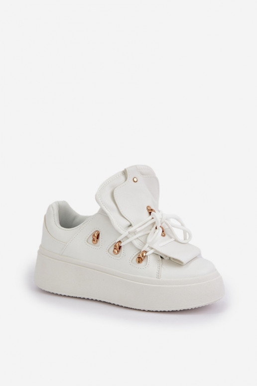 Sneakers Stilvollllschuhe Feminin mit einer Plattform Zueiße Farbe Dolistana Sneakers Stilvollllschuhe Feminin mit einer Plattform Zueiße Farbe Dolistana