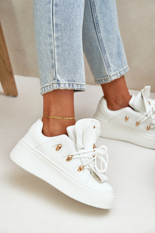 Sneakers Stilvollllschuhe Feminin mit einer Plattform Zueiße Farbe Dolistana Sneakers Stilvollllschuhe Feminin mit einer Plattform Zueiße Farbe Dolistana