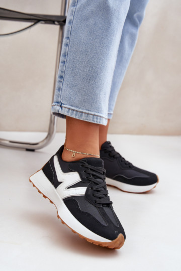 baskets Chaussures modèle baskets Féminin couleur noire Britma 2