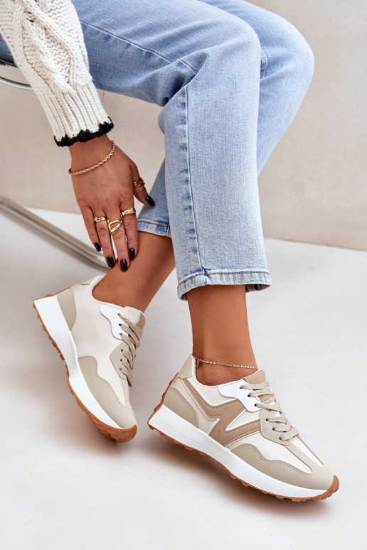 baskets Chaussures modèle baskets Féminin beige Britma baskets Chaussures modèle baskets Féminin beige Britma
