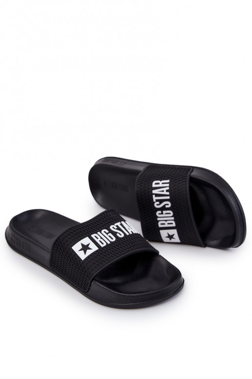 für Männer Hausschuhe Big Star JJ174505 schZuarze Farbe