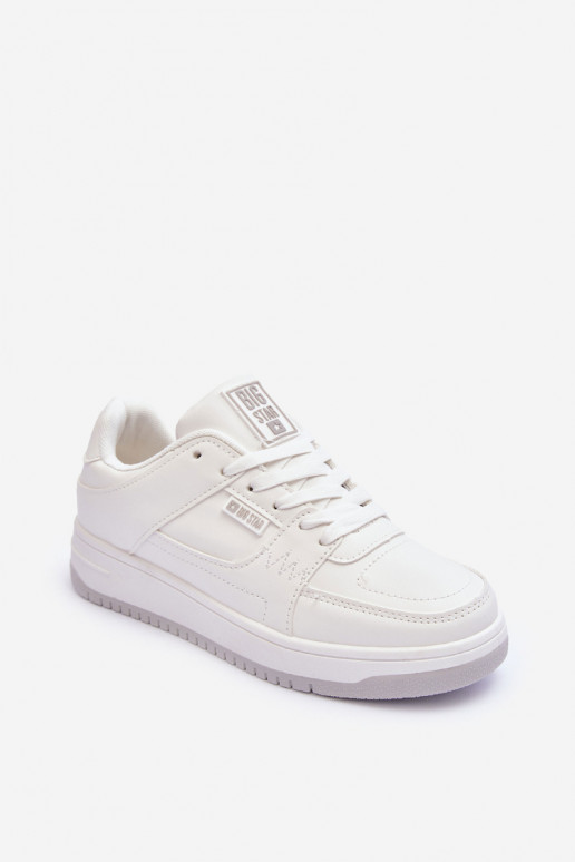 Chaussures de sport pour femmes, baskets Big Star MM274354 couleur blanche