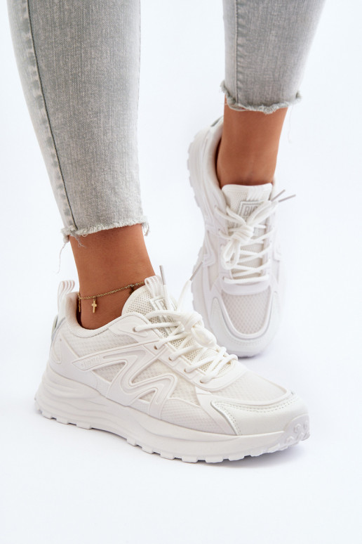 Chaussures décontractées pour femmes Big Star NN274A084 couleur blanche Chaussures décontractées pour femmes Big Star NN274A084 couleur blanche