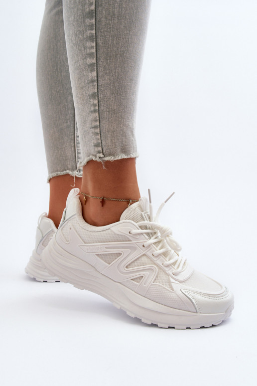 Chaussures décontractées pour femmes Big Star NN274A084 couleur blanche Chaussures décontractées pour femmes Big Star NN274A084 couleur blanche