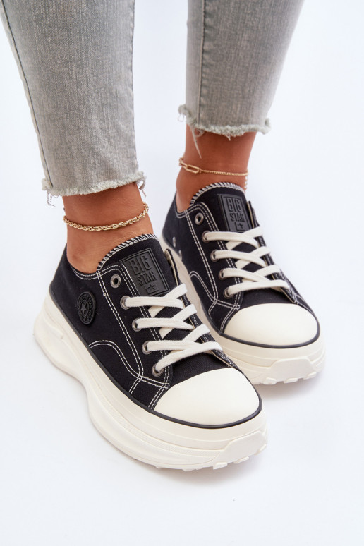 Damesschoenen met trendy massieve zolen Big Star NN274125 zInart